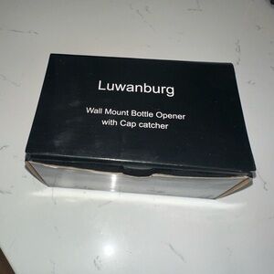 Luwanburg Wall Mount Bottle Opener with Cap Catcher